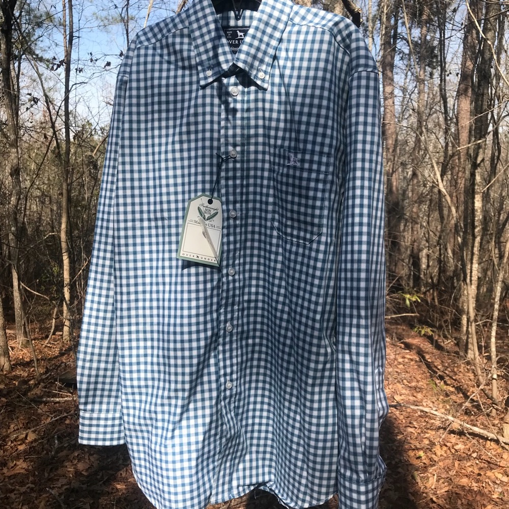 Over & Under brand men’s button down